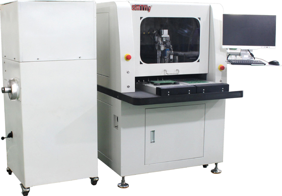 60000RPM FR4の企業PCB Depanelingのルーター装置、PCBの分離器