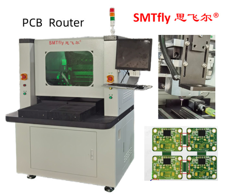 PCBルーターマシン 150W 3.5mm 厚いCncフライディング