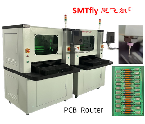 カスタマイズされた調節可能なビット壊れ目制御330mm PCBのルーター機械