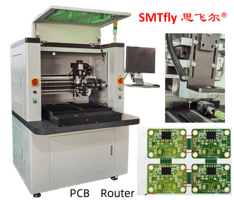 Pcbルーターデパネルリングマシン オフライン 0.01mm ポジショニング回路板 メーカーマシン