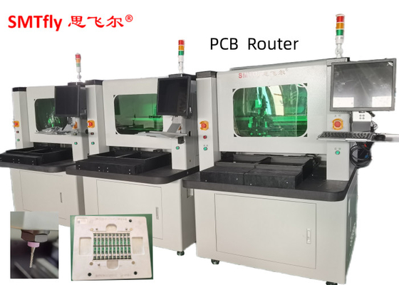 0.01mmの精密のPCBの製造業機械/PCB Depanelingルーター機械