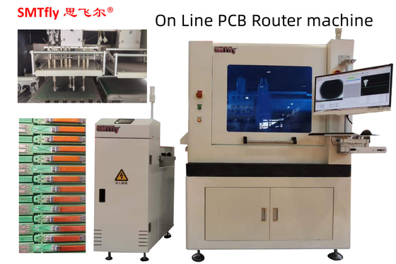 ラインPCBルーターマシン 0.5mm厚さ CNC印刷回路板