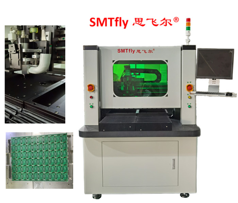 2方向スライディング交換器と自動分離ツールを持つPCBルーター機械