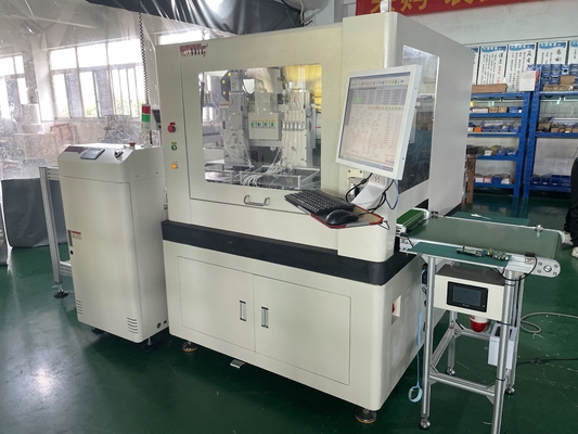 インラインPCBルーターマシン CNC スピンドル 印刷回路板 0.5mm 厚さ