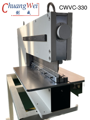 高速鋼330mmの線形刃付きのPneumatic PCB Vカットマシン