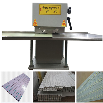 PCBAのためのW270mm 220VのプラットホームPCB Depanelizer Vの溝のカッター