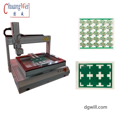 デスクトップ シングルベンチ 3 軸 PCB ルーター マシン 100mm/S 0.01mm ベトナム市場向け