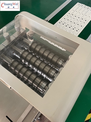 9 刃 V カット PCB カッティング マシン シェーリング,PCB カッターのデパネリング マシン