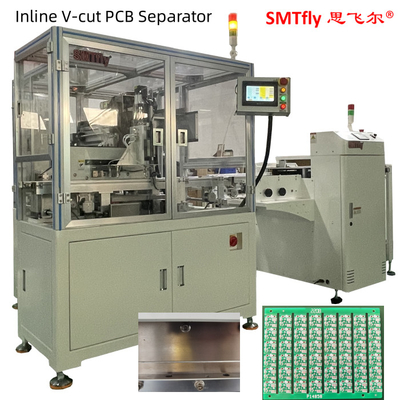 PCBデパネライザー 0.7Mpa PCB V切断機 オンライン パンエム 3.5mm 線形刃 330mm