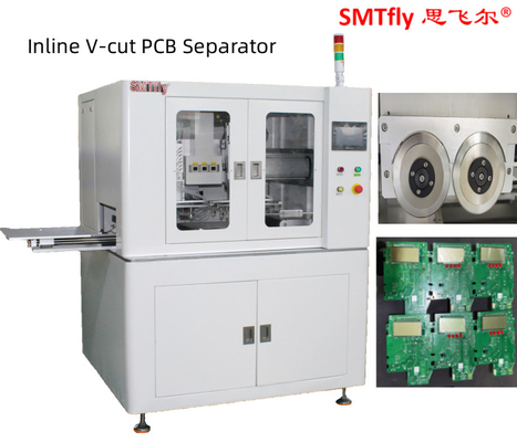 インラインPCB分離機のための水平および垂直オプションのインテリジェントの一方向デパネルリング