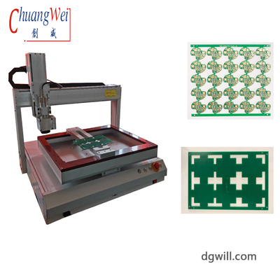 PCB ルータ 機械 スピンドル デスクトップ 400mm X 400mm 作業領域 0.6-3.5mm