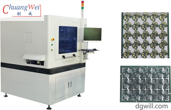 インラインPCBルーターマシン 0.5mm 厚さ CNC スピンドル プリント回路板 60000rpm