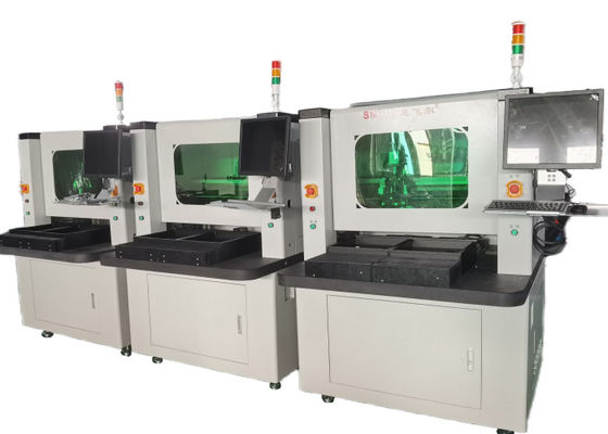 高精度CNCプログラミングPCBルーターマシンとCCDカメラアライナメント