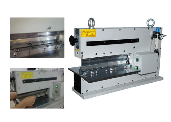 Aluminum Pneumatic Pcb Depaneling Machine,Pcb Punching Machine With Round Knives,CWVC-2L
