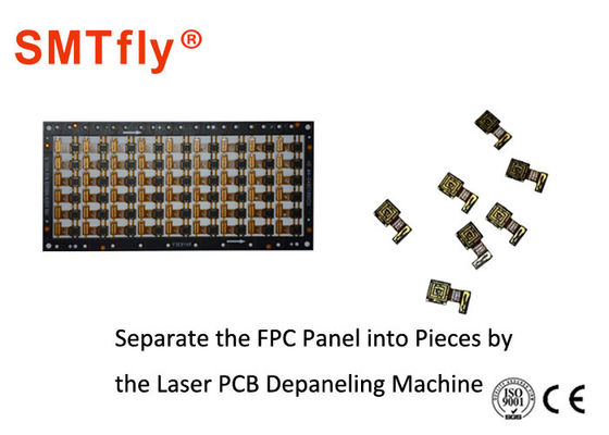 オフ・ラインの自動紫外線レーザーをエッチングするAC220V L600mmレーザーのカッター機械PCB